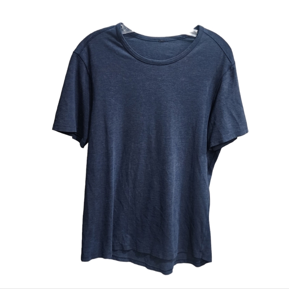 💜  LULULEMON Blue Short Sleve Crew Neck T-Shirt